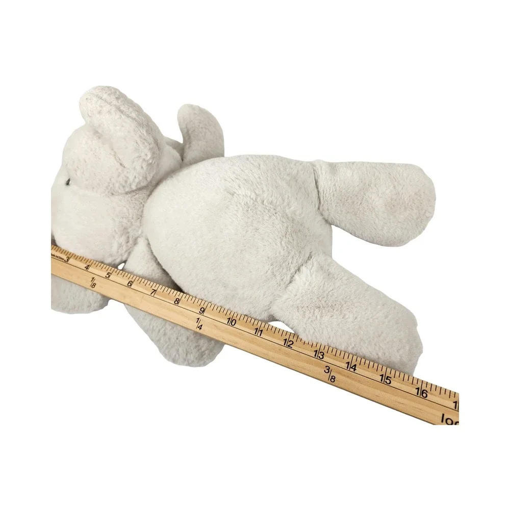 K Luxe Baby Kelly Toy Gray‎ Elephant Plush Lovey Rattle Stuffed Nursery